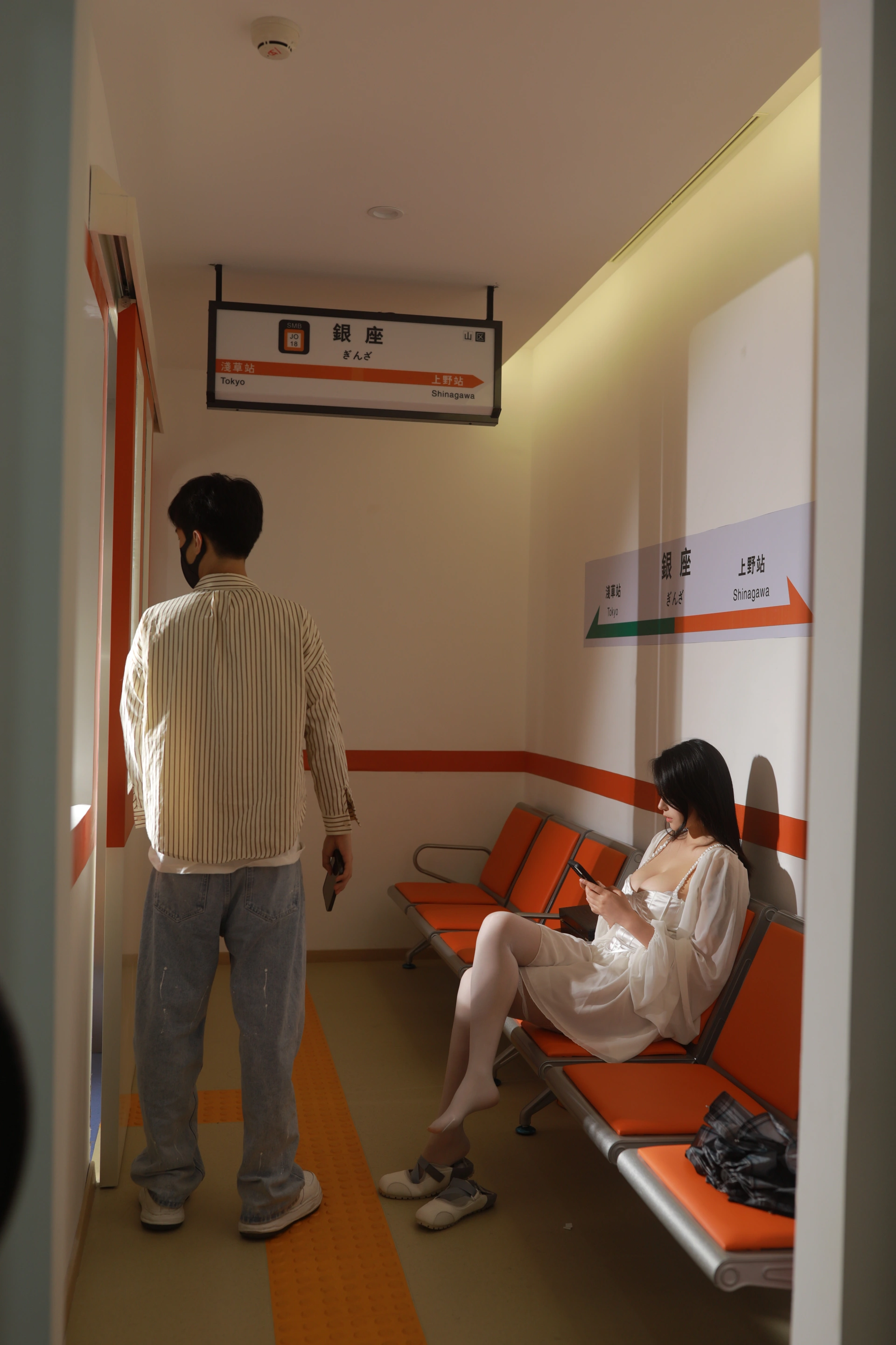 奈汐酱nice – NO.104 电车 2